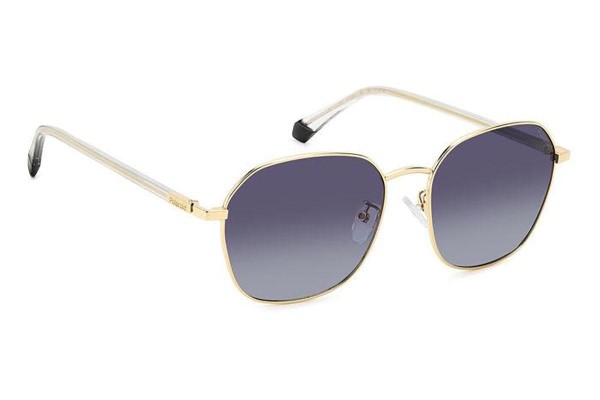 Sonnenbrille Polaroid PLD4168/G/S/X J5G/WJ Polarized Rechteck Gold