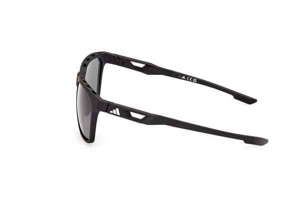 Sonnenbrille Adidas Sport SP0091 02N Rechteck Schwarz