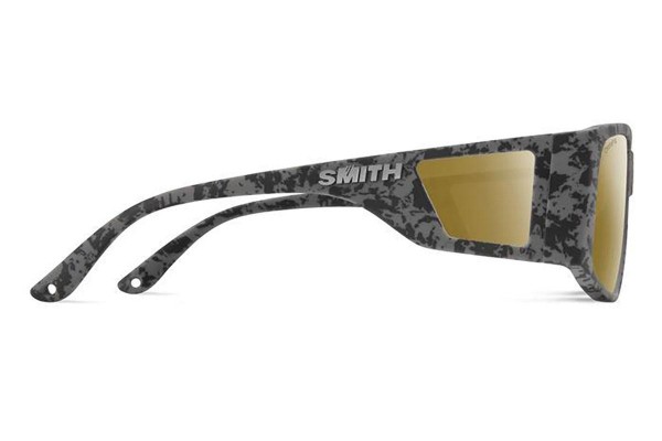 Sonnenbrille Smith MONROEPEAK ACI/QE Rechteck Grau