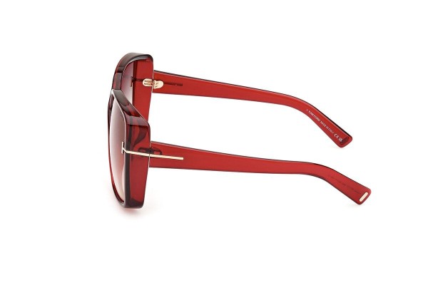 Sonnenbrille Tom Ford FT1117 66G Quadratisch Rot