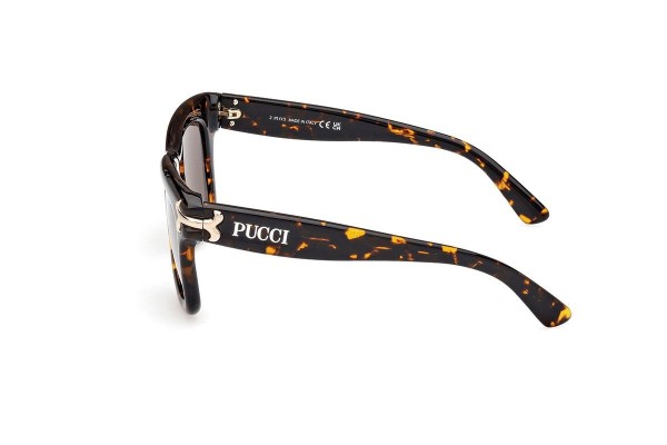 Sonnenbrille Emilio Pucci EP0222 52E Quadratisch Havanna