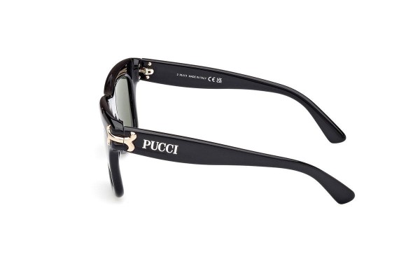 Sonnenbrille Emilio Pucci EP0222 01N Quadratisch Schwarz