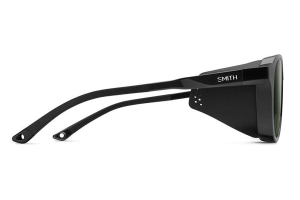 Sonnenbrille Smith VENTURE 807/L7 Polarized Rund Schwarz