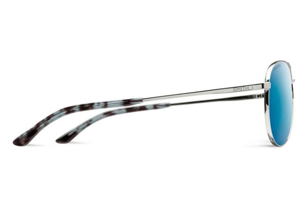 Sonnenbrille Smith LANGLEY2 010/QG Polarized Pilot Silber