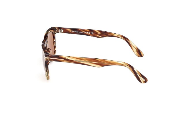 Sonnenbrille Tom Ford FT1099 55E Quadratisch Havanna