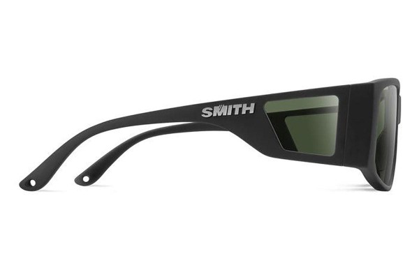 Sonnenbrille Smith MONROEPEAK 003/L7 Polarized Rechteck Schwarz