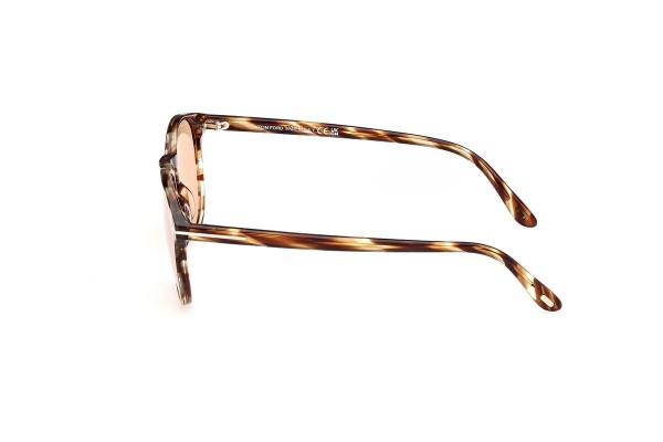 Sunglasses Tom Ford FT1097 55E Rund Havanna