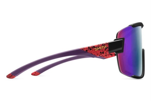 Sonnenbrille Smith WILDCAT H1T/DI Monoscheibe | Shield Schwarz