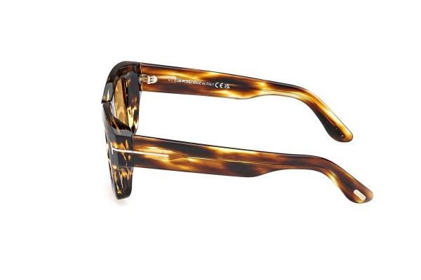 Sunglasses Tom Ford FT1154 52E Quadratisch Havanna