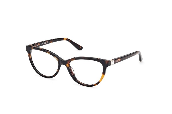 Glasses Guess GU50195 052 Rechteck Havanna