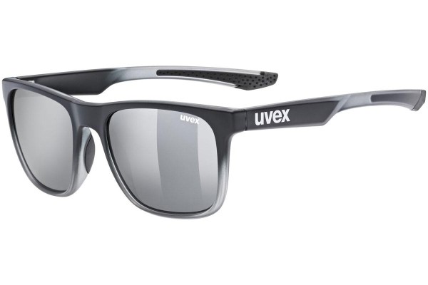 Sonnenbrille uvex lgl 42 Black Transparent S3 Quadratisch Schwarz