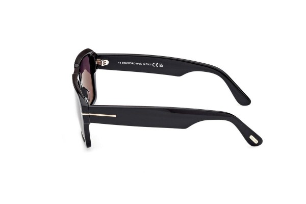 Sonnenbrille Tom Ford FT1153 01A Quadratisch Schwarz