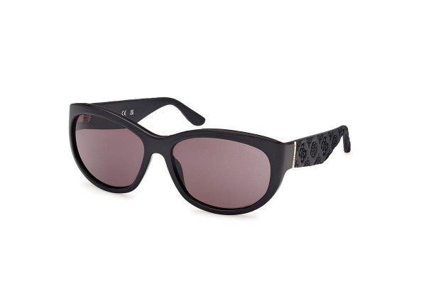 Sonnenbrille Guess GU00131 01A Oval Schwarz