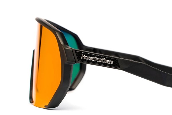 Sunglasses Horsefeathers Archie AM219B Monoscheibe | Shield Schwarz