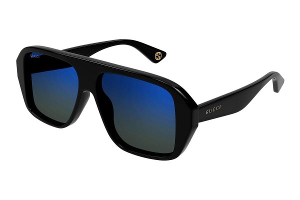 Sonnenbrille Gucci GG1615S 001 Rechteck Schwarz