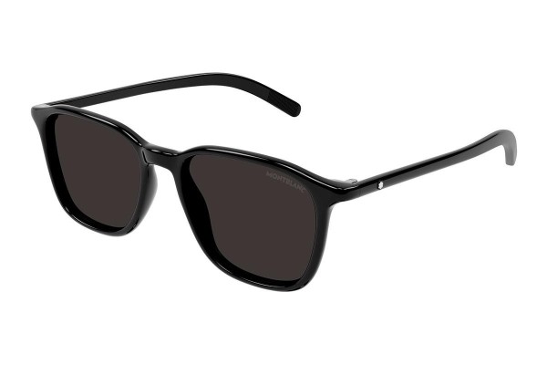 Sonnenbrille Mont Blanc MB0325S 001 Rechteck Schwarz