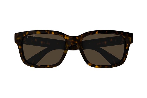 Sonnenbrille Gucci GG1583S 002 Quadratisch Havanna