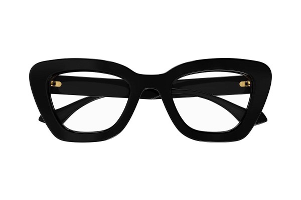 Glasses Gucci GG1555O 001 Cat Eye Schwarz