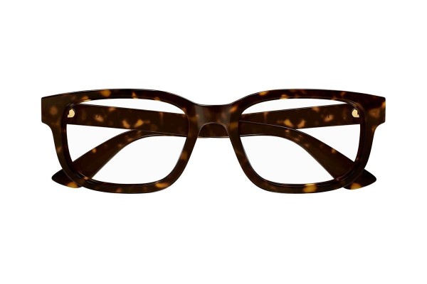 Glasses Gucci GG1584O 006 Quadratisch Havanna