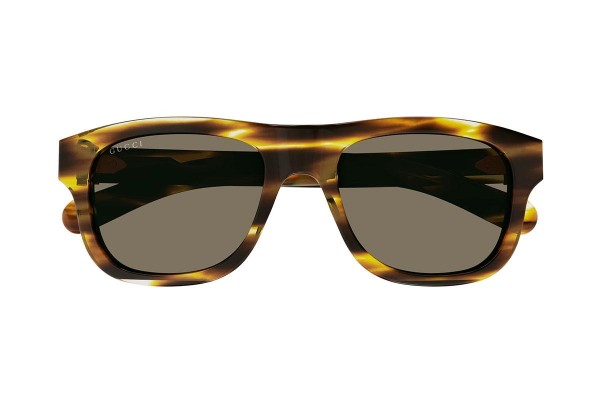 Sonnenbrille Gucci GG1509S 002 Rechteck Havanna