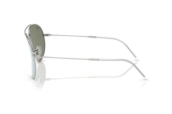 Sonnenbrille Ray-Ban Aviator Reverse x Lenny Kravitz RBR0101S 003/30 Pilot Silber