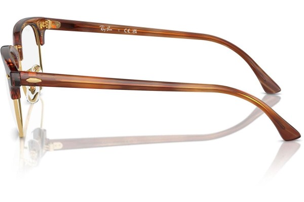 Brillen Ray-Ban Clubmaster RX5154 8375 Browline Gold