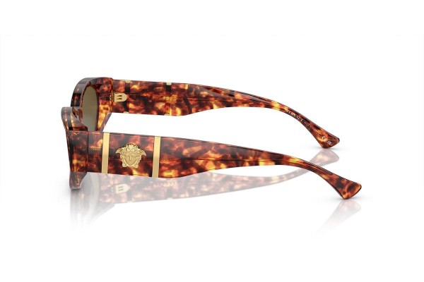 Sonnenbrille Versace VE4454 543773 Cat Eye Havanna