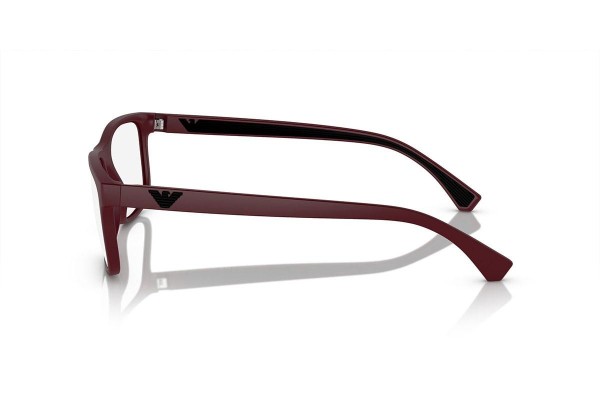 Glasses Emporio Armani EA3147 5261 Rechteck Rot