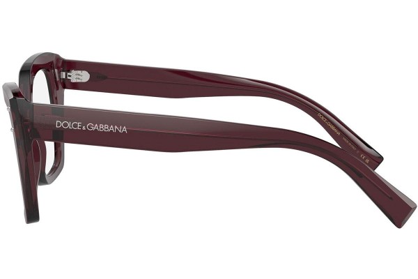 Glasses Dolce & Gabbana DG3386 3045 Cat Eye Braun