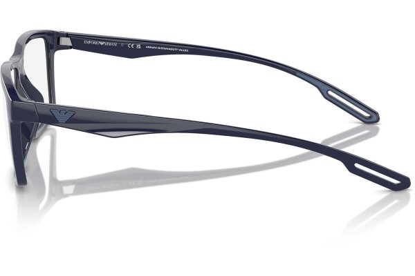 Glasses Emporio Armani EA4189U 57591W Rechteck Grau