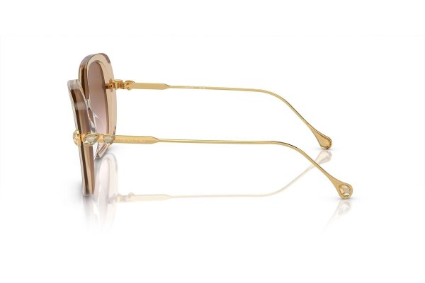 Sonnenbrille Swarovski SK6011 103413 Quadratisch Beige