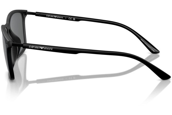 Sonnenbrille Emporio Armani EA4223U 500187 Quadratisch Schwarz