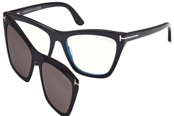 Glasses Tom Ford FT5971-B 001 Groß Schwarz