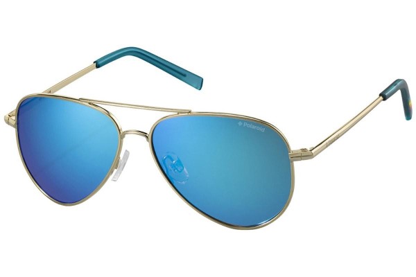 Sonnenbrille Polaroid Junior PLD8015/N J5G/JY Polarized Pilot Gold