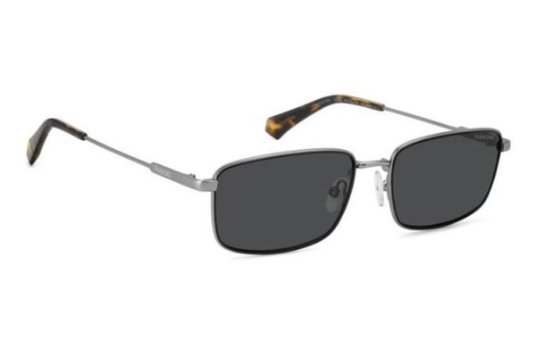 Sonnenbrille Polaroid PLD6227/S/X SVK/M9 Polarized Rechteck Silber