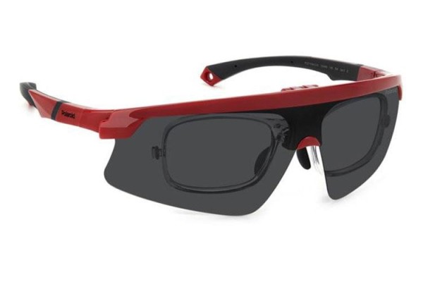 Sonnenbrille Polaroid PLD7056/CI/S C9A/M9 Polarized Rechteck Rot