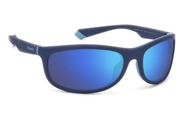 Sonnenbrille Polaroid PLD2154/S FLL/5X Polarized Oval Blau