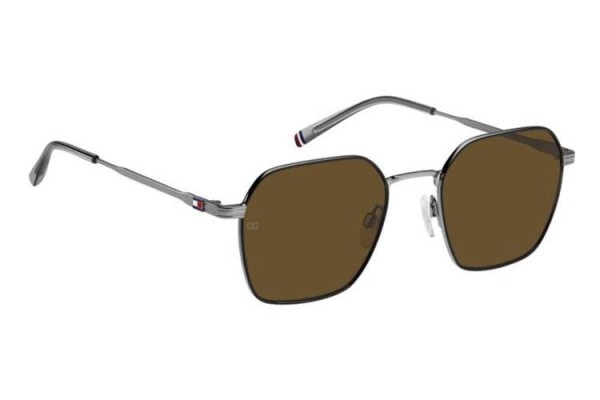 Sonnenbrille Tommy Hilfiger TH2133/S TI7/70 Rechteck Silber