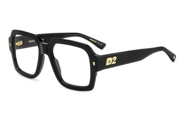 Brillen Dsquared2 D20148 807 Quadratisch Schwarz