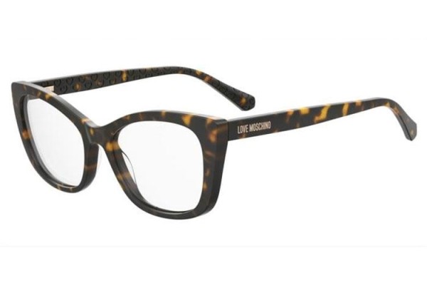 Glasses Love Moschino MOL644 086 Rechteck Havanna