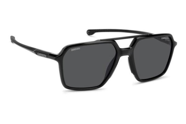 Sonnenbrille Carrera Ducati CARDUC042/S 807/IR Rechteck Schwarz