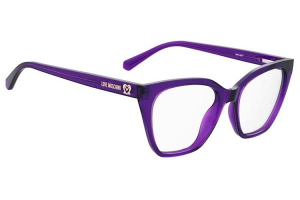 Glasses Love Moschino MOL627 B3V Quadratisch Lila