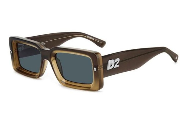 Sunglasses Dsquared2 D20142/S 9EN/KU Rechteck Braun