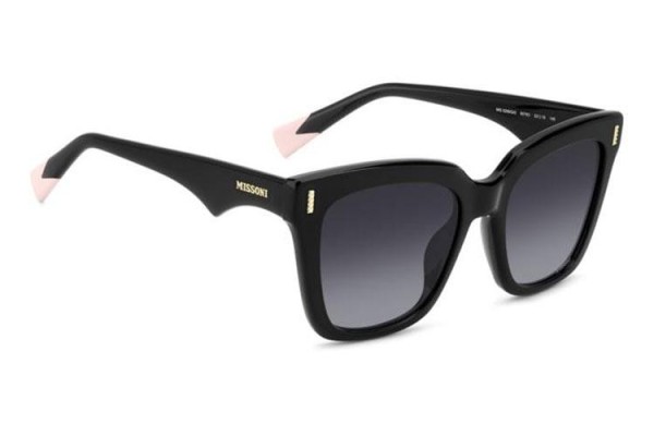 Sonnenbrille Missoni MIS0206/G/S 807/9O Rechteck Schwarz