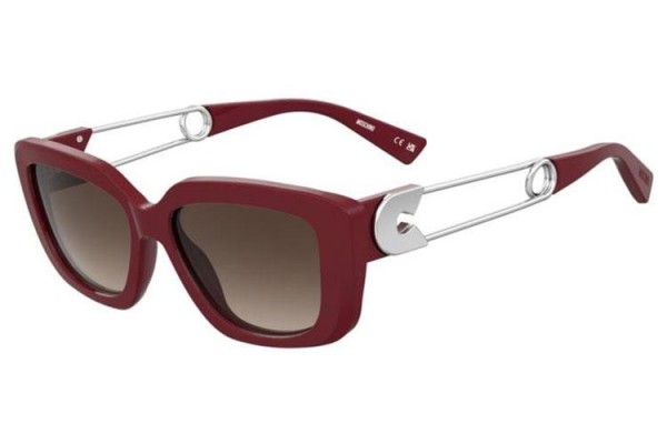 Sunglasses Moschino MOS168/S LHF/HA Rechteck Rot