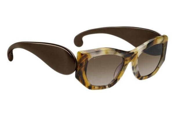 Sonnenbrille Etro ETROPAISLEY 086/HA Rechteck Havanna