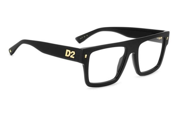 Glasses Dsquared2 D20147 807 Flat Top Schwarz