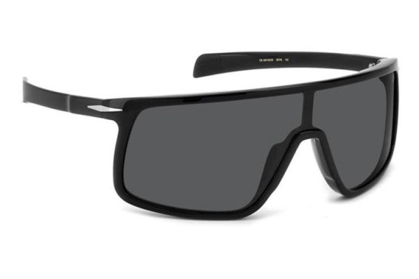 Sonnenbrille David Beckham DB99/VISOR 807/IR Monoscheibe | Shield Schwarz