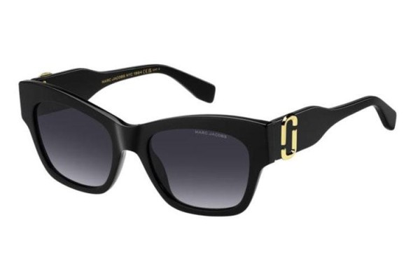 Sonnenbrille Marc Jacobs MARC762/S 807/9O Rechteck Schwarz