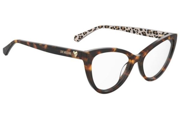 Brillen Love Moschino MOL631 H7P Cat Eye Havanna